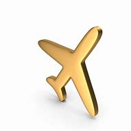Image result for Icon Gold Airplane