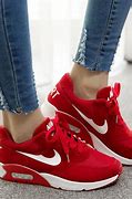 Image result for Red and Black Nike Shoes Women