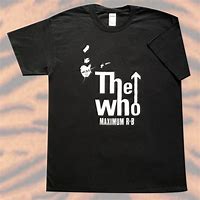 Image result for The Who T-Shirt Free Postage