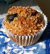 Image result for Blueberry Oat Bran Muffins