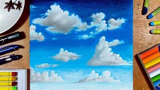 Image result for Pastel Cloud Drawing