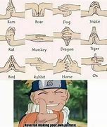 Image result for Naruto Hand Motions
