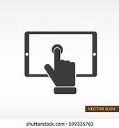 Image result for Slide Touch Screen Silhouette