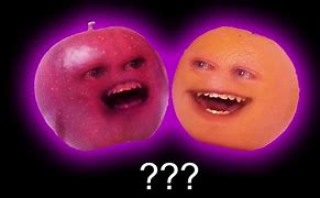 Image result for Annoying Orange vs Apple