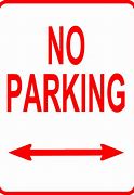 Image result for No Parking Sign Cartoon