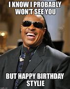 Image result for Stevie Wonder Happy Birthday Meme