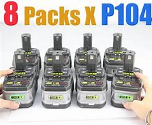 Image result for Ryobi 18V Lithium Battery