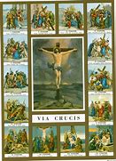 Image result for Crucifix Postcards Stations of the Cross