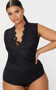 Image result for Black Lace Bodysuit