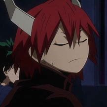 Image result for Kirishima Hair Down Cute