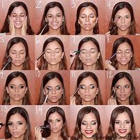 Image result for Full Face Makeup Looks