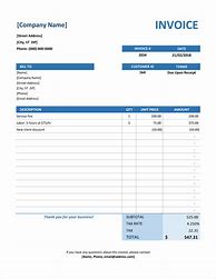 Image result for A Simple Invoice Template