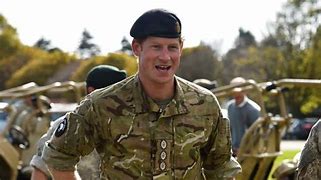 Image result for Prince Harry Military Service