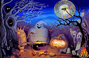 Image result for 3D Halloween Digtial Art