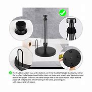 Image result for Modern Paper Towel Holder Matte Black