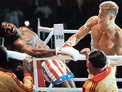 Image result for Apollo Creed vs Ivan Drago