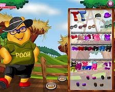 Image result for Dress Up Pooh Game