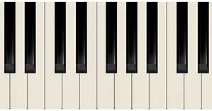 Image result for Paino Keyboard Top-Down