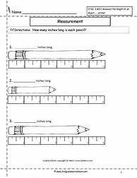Image result for Measurement Inches Worksheets