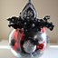 Image result for Black and Silver Christmas Centerpieces