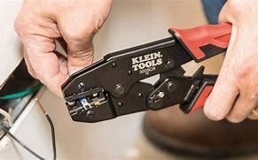 Image result for cable connector crimp tools
