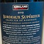 Image result for Kirkland Signature Bordeaux