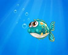 Image result for Cartoon Fish with Bubbles