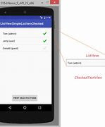 Image result for Android ListBox