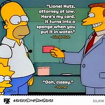 Image result for Lionel Hutz Simpsons Meme