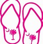 Image result for Beach Flip Flops Clip Art