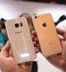 Image result for Dimensions of Galaxy S7 vs iPhone 7