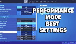 Image result for Where Is Performing Mode in Setting