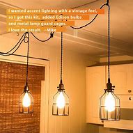 Image result for Plug in Swag Ceiling Lamps