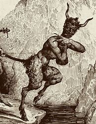 Image result for Pan the God of Satyrs