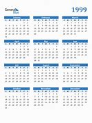 Image result for 1999 Calendar-Year