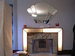 Image result for Art Deco Fireplace Trim