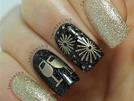 Image result for Nails Design New Year's 2018