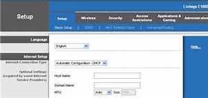 Image result for 192 168 1 1 Wireless Router Setup