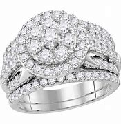 Image result for White Gold Diamond Wedding Rings for Women