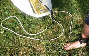 Image result for Positioning Leg Rope On Surfboard