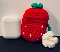 Image result for Strawberry AirPod Case