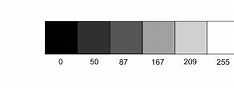 Image result for Black and White vs Gray