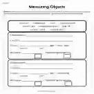 Image result for Measuring Objects Worksheet
