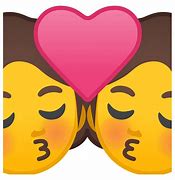 Image result for Side Kiss Emoji