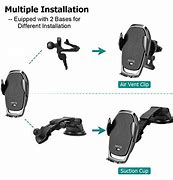 Image result for Kellini Smart Chargers Phone Holder