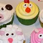 Image result for DIY Farm Animals Cupcakes