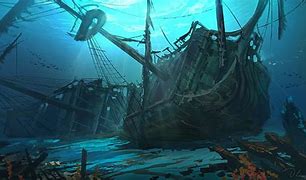 Image result for A Sunken Pirate Ship