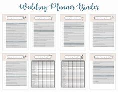 Image result for Wedding Planning Binder Printables
