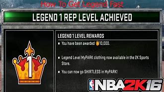 Image result for 2K16 My Park Rewards Legend 5