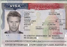 Image result for Document Number On Visa